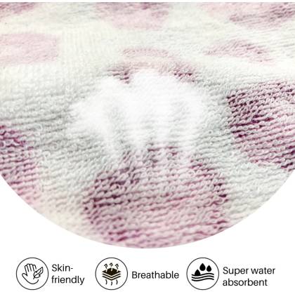 100% Cotton Hooded Bath Towel Beach Cape Cloak Baby Bathrobe Housecoat Dressing Gown Bath Towel Infant Body Wrapper