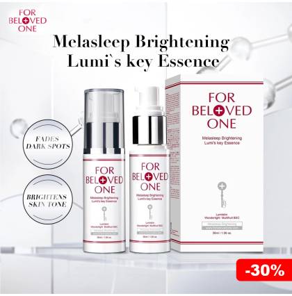 [30% Off][SG Official Distributor] FOR BELOVED ONE - Taiwan Melasleep Brightening Lumi`s key Essence For Dullness Pigmentation