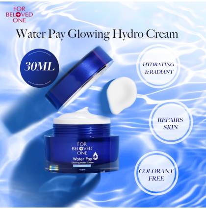 [SG Official Distributor]FOR BELOVED ONE - Taiwan Water Pay Glowing Hydro Cream Moisturize Repair Hydration 30ML