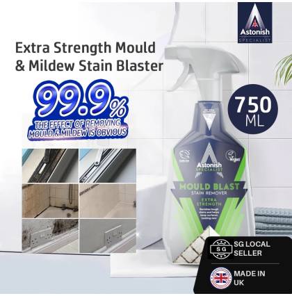 Astonish Specialist C1120 Extra Strength Mould and Mildew Stain Blaster 750ml