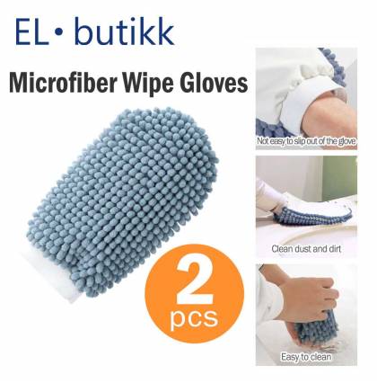 [2pcs]Japan Condor EL.butikk Microfiber Wipe Gloves Cleaning for Home Car Office