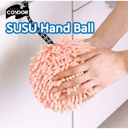 Japan Condor SUSU Hands Towel Ball Super Absorbent Quick Dry Soft Hanging Towel Fast Drying Bathroom Towels