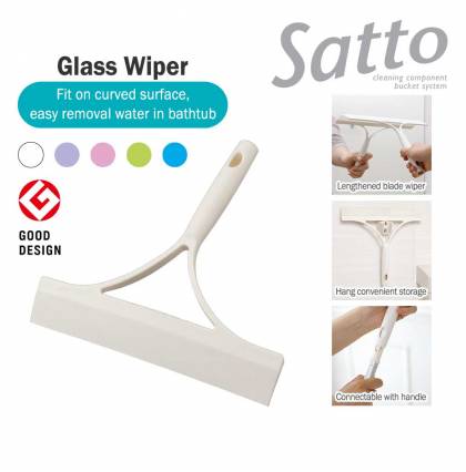 Japan Condor Satto Window Wiper Bathtub Wiper Glass Wiper (Stick Sold Separately)