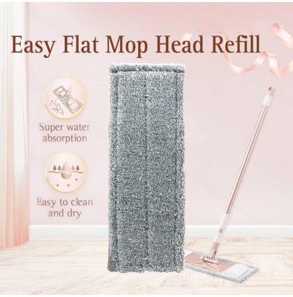Farcent Easy Flat Mop Silver ion Antibacterial Fiber Mop Head Refill