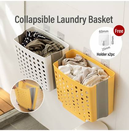 Foldable Clothing Storage Wall-mounted Storage Box PP Collapsible Organizer Dirty Laundry Organizer