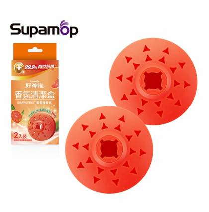 [Bundle of 2] Fragrance Cleaning Box for SupaMop F103 Spin Mop 99.9% Antibacterial Detergent 25days