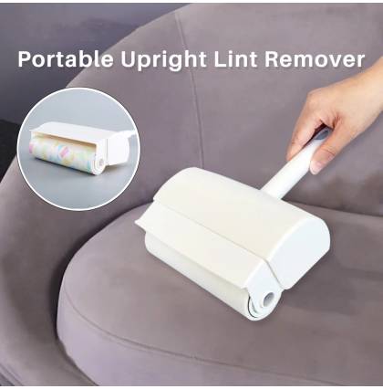 Japan Condor Satto Portable Upright Lint Remover Dust Removing Felt Rolling Extendable Rod Sticky Mops Brush Cloth House