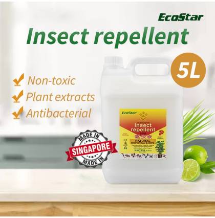 Ecostar Multi-purpose Insect Repellent Repel Insect Effectively/Antibacterial/Plant Extracts 5L