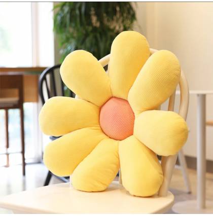 Small Daisy Flowers Cushion Office Soft Throw Home Sofa Chair Seat Cushions