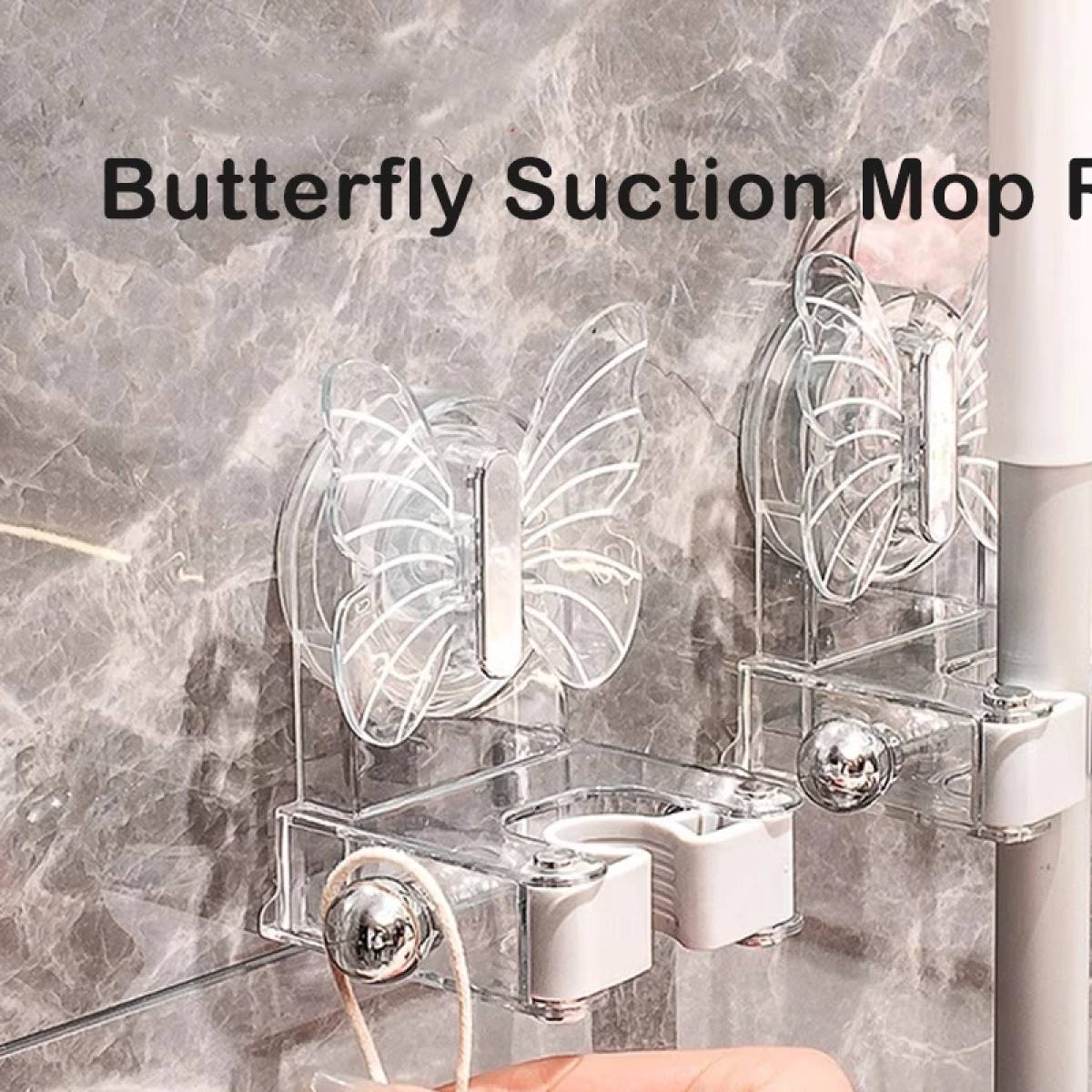 Butterfly Suction Mop Rack